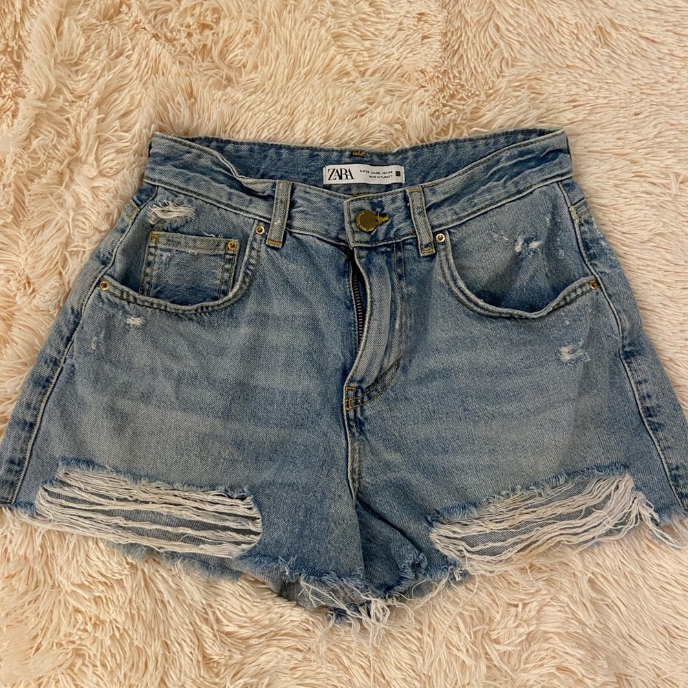 Zara Distressed denim